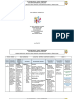 Plan de Área de Matemáticas 2017