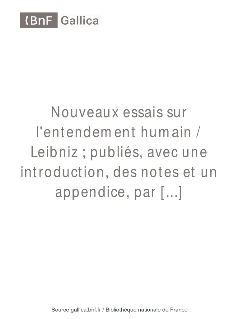 En Philosophie Il Est Synonyme D Entendement