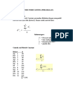 7 Metode Peramalan (Forecasting) 1