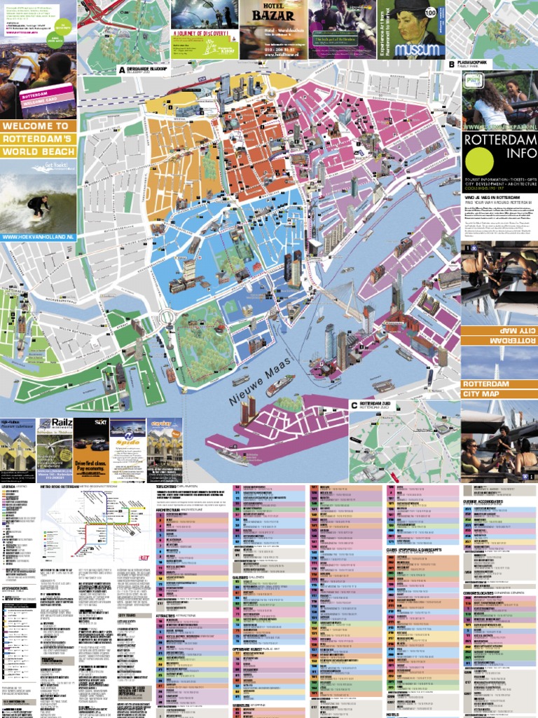 Rotterdam City Map 2010