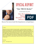 "Get TRUE Relief ": Special Report