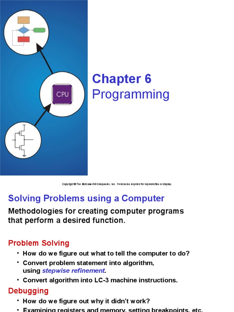 CHAPTER 6 Progrmming | PDF | Debugging | Computer Program