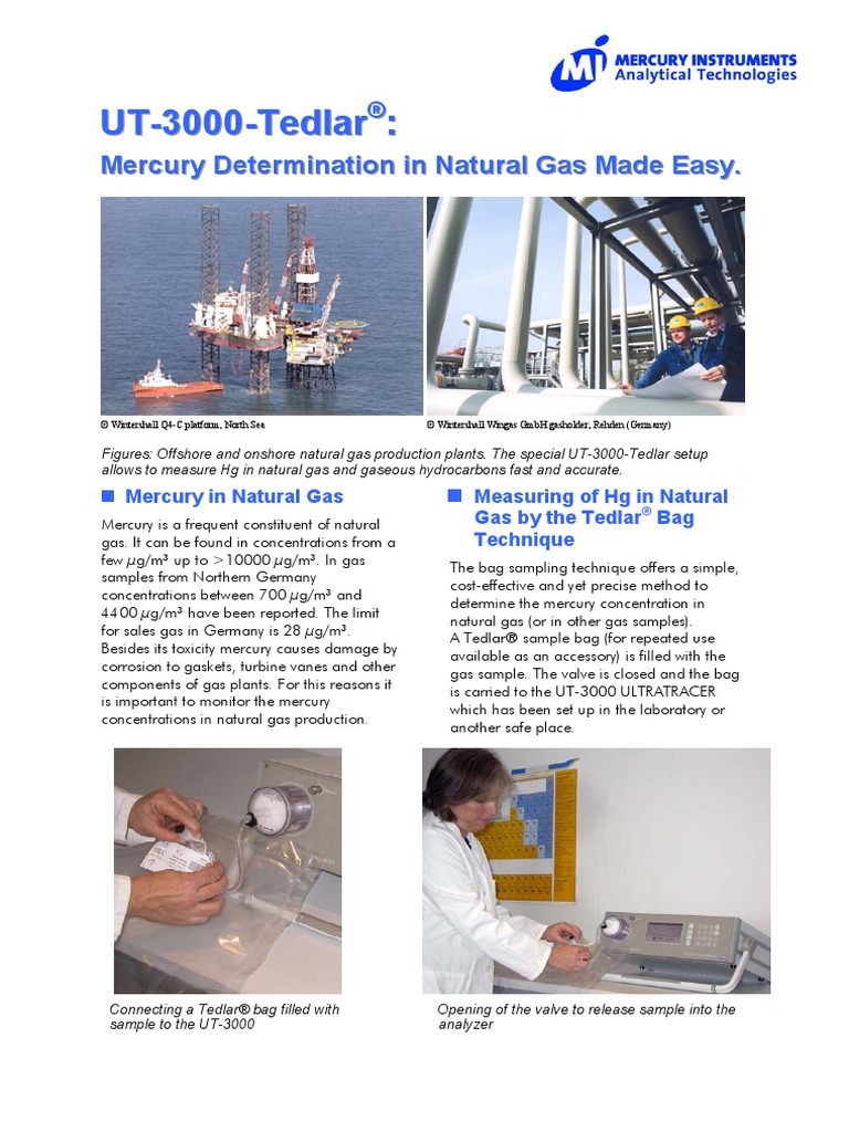 Mercury Instruments UT 3000 Tedlar en | PDF | Calibration | Mercury ...