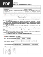  El Gigante Egoísta Comprensión Lectora 1° Básico