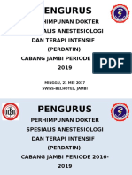 Pengurus Perdatin Cabang Jambi 2016-2019