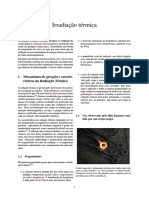 Irradiação Térmica