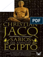 Christian Jacq - Los Sabios Del Antiguo Egipto