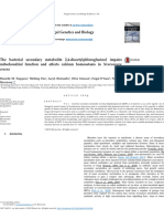 The Bacterial Secondary Metabolite 2,4-Diacetylphloroglucinol Impairs