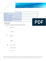 Sistemas de ecuaciones lineales