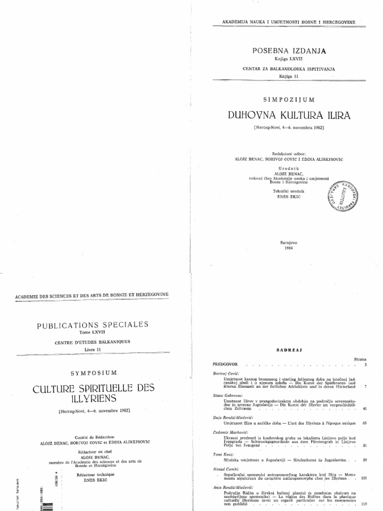 Alojz Benajc Duhovna Kultura Ilira Pdf