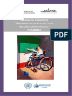 035 Resumen Del Documento - Aproximacion a La Realidad de Las Personas Con Discapacidad