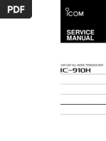 Download Icom IC-910H Service manual by Andy SN3497987 doc pdf