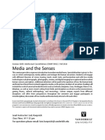 f16 Media and The Senses Syllabus