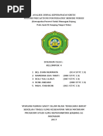 Analisis Jurnal Keperawatan Kritis Docx