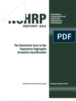 The Restricted Zone in The Superpave Gradation Specification