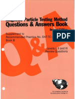 Magnetic Particle Testing Method: Questions Answers