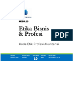 10. Modul 10 - Kode Etik Profesi Akuntansi.pdf