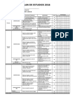 Plan de Estudio