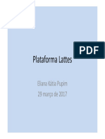 Oficina Plataforma Lattes 2017