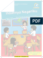 Buku Pegangan Siswa SD Kelas 4 Tema 6 Indahnya Negeriku Revisi