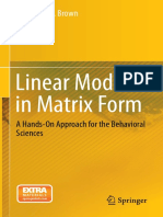 2014 Linear Models in Matrix Form - A Hands-Jonathon D. Brown (Auth.) - Springer PDF