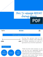 How To Manage Aiesec During Exams