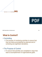 Controlling: © 2007 Prentice Hall, Inc. All Rights Reserved. 18-1