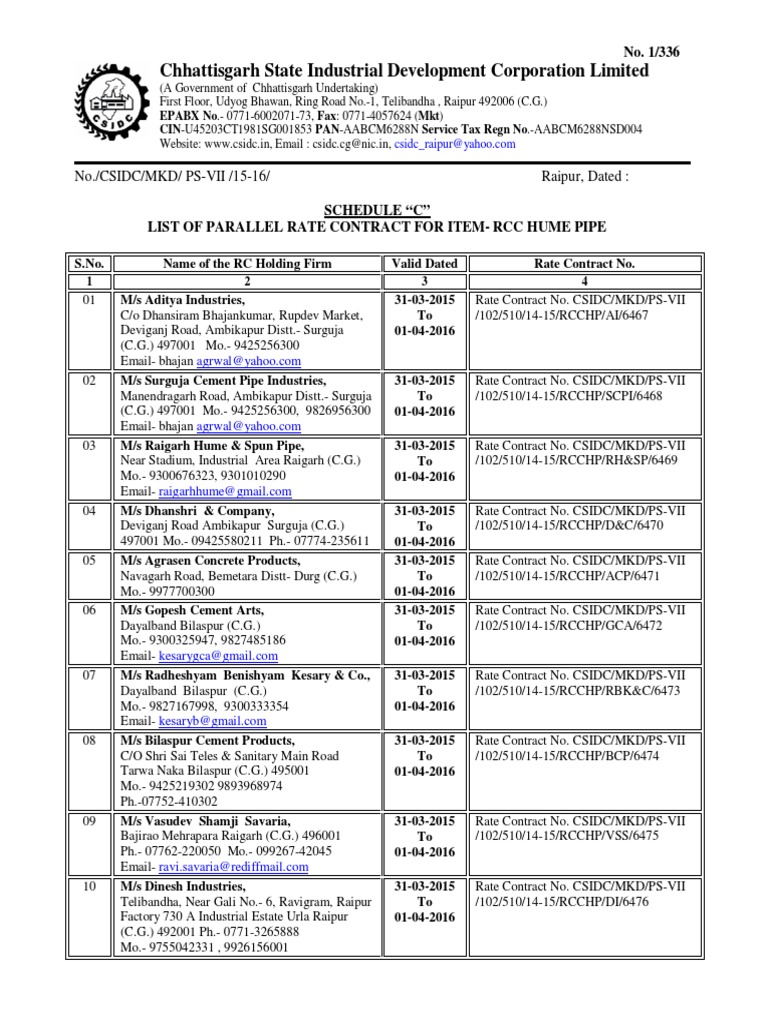 15 RCC Hume Pipe PDF Pipe (Fluid Conveyance) Invoice