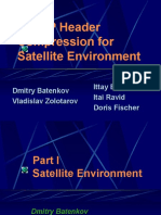 TcpIp Compression in Satellite Environment
