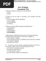 Java MCQ 21 May PDF