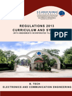 ECE Regulations and Syllabus 2013