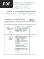 Planificacion de Primera y Segunda Semana de Dae 510 Fundamentos II Periodo 2017