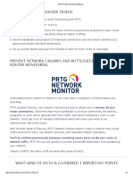 PRTG Router Monitoring Software