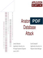 2011-06 Pre - Anatomy DB Attack