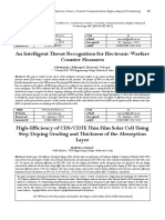 An Intelligent Threat Recognition for Electronic Warfare Counter Measures