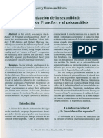 La Politizacion de La Sexualidad La Escu PDF