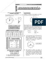 Ángulos entre las manecillas del reloj: método práctico para calcularlos