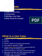 Use Cases: What Is A Use Case Components Defining A Use Case What Should Be Included