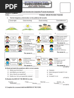 40045145 Examen de Ingles Primer Grado Bloque I