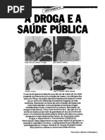 A Droga e a Saude Publica