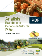 Analisi Rapido de La Cadena de Valor de Piña Honduras 2011