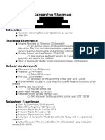 Teachingresume