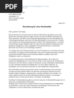 Bewerbung für eine Arbeitsstelle.docx