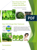 TOKSISITAS DAUN SIRIH