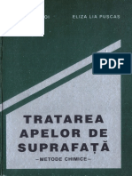 Tratarea Apelor de Suprafaţă. Metode Chimice