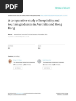 A Comparative Study of Hospitality And