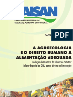 A Agroecologia e o Direito Humano à Alimentação Adequada