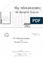789 Neologismos de Jacques Lacan PDF