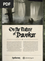 Symbaroum On The Nature of Davokar