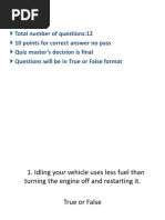 True or False -MECHANICAL ENGINEERING QUIZ QUESTION